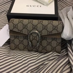 ❗️SOLD❗️GUCCI Super Mini Dionysus GG Supreme Bag